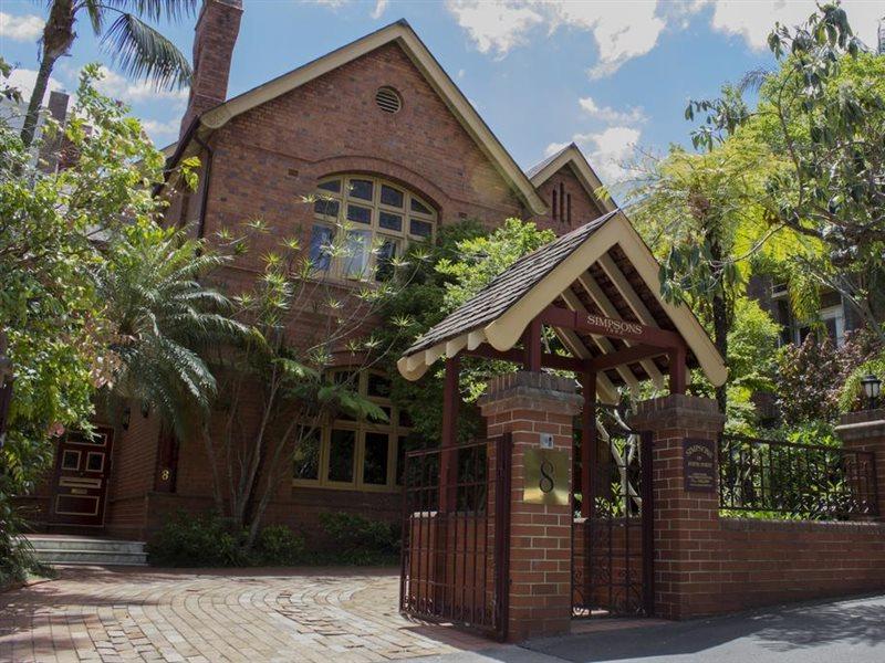 Hotel Simpsons Of Potts Point Sydney Zewnętrze zdjęcie