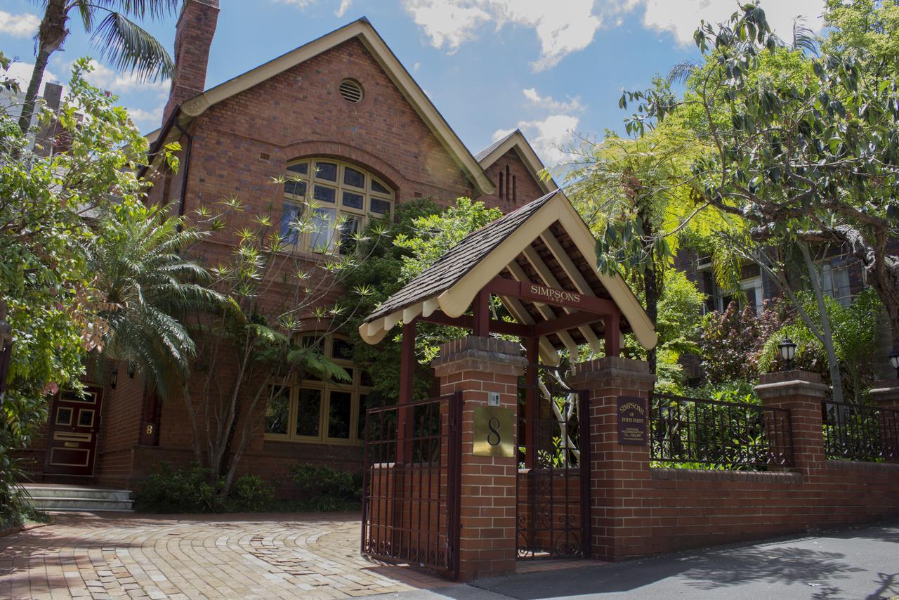 Hotel Simpsons Of Potts Point Sydney Zewnętrze zdjęcie